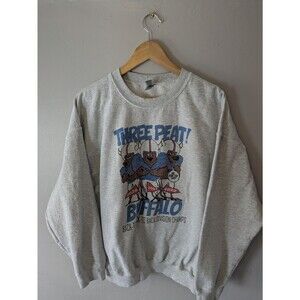 Buffalo bills sweatshirt, vintage reprint, division champs NFL, XL ,josh allen